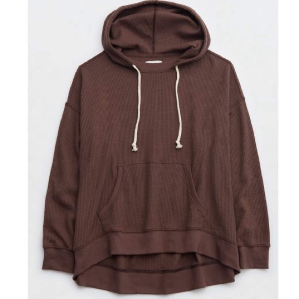 Aerie cozy waffle hoodie